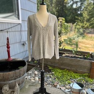 Silver Shimmer Lane Bryant Sweater